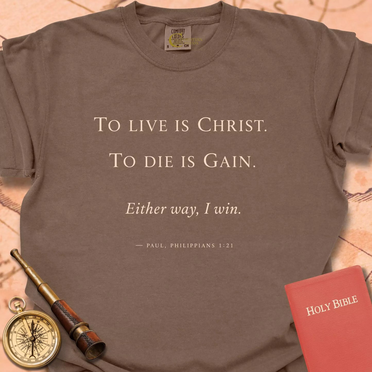 To Live with Christ Premium T-shirt