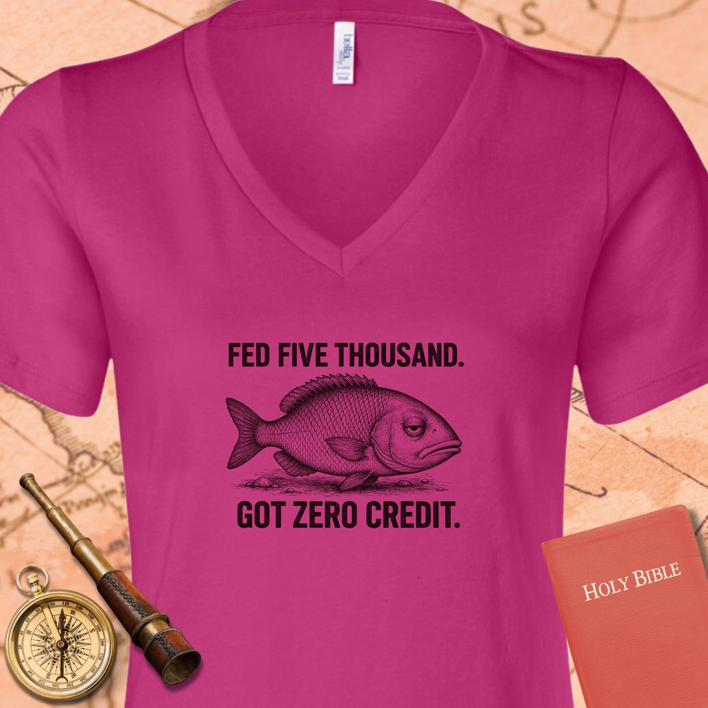 Fed Five Thousand V-Neck T-Shirt