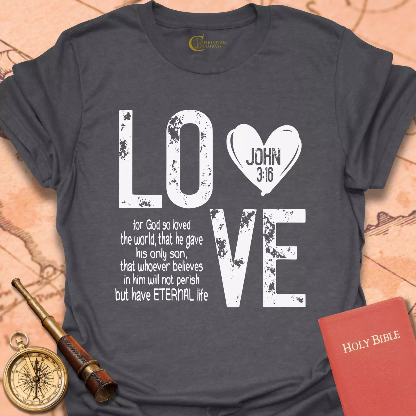 Loved John 3:16 T-Shirt