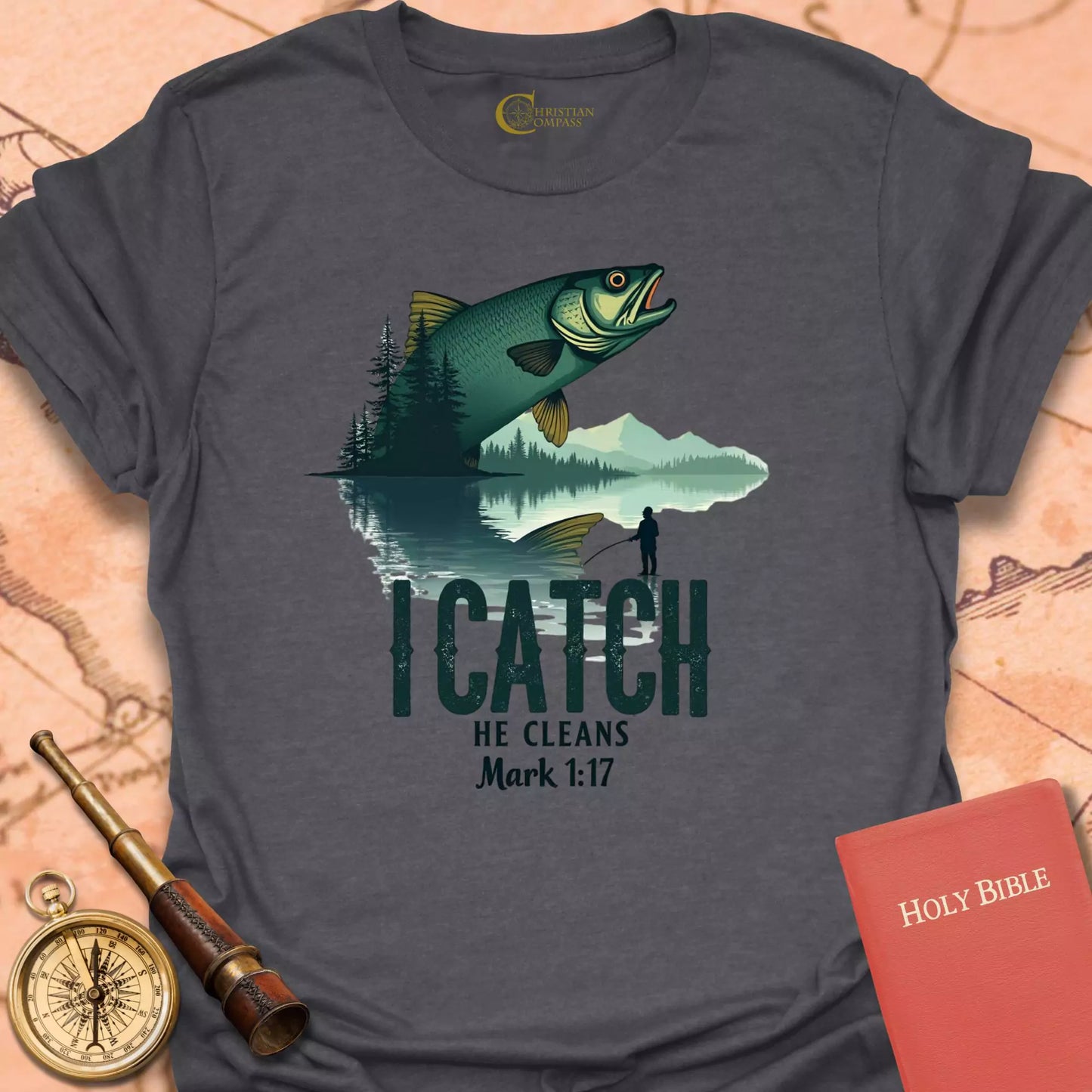 I Catch He Cleans T-Shirt