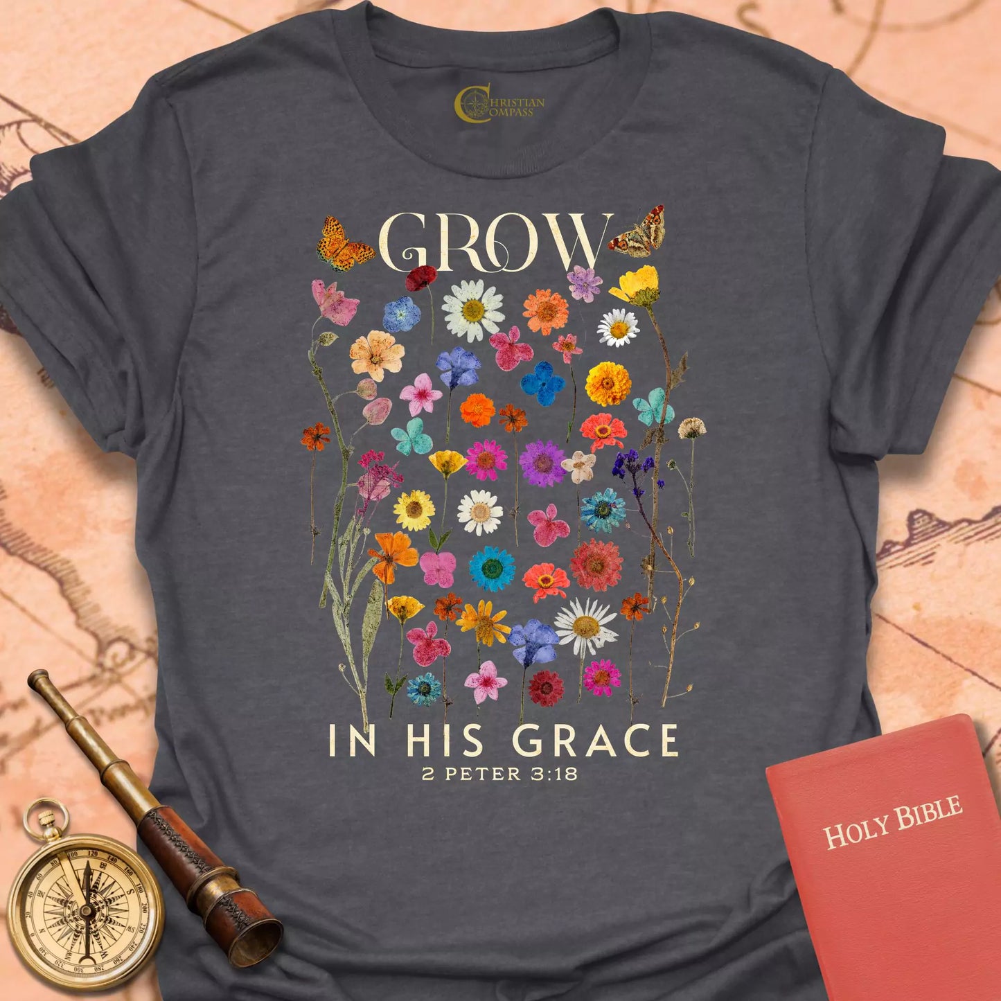Grow in His Grace T-Shirt