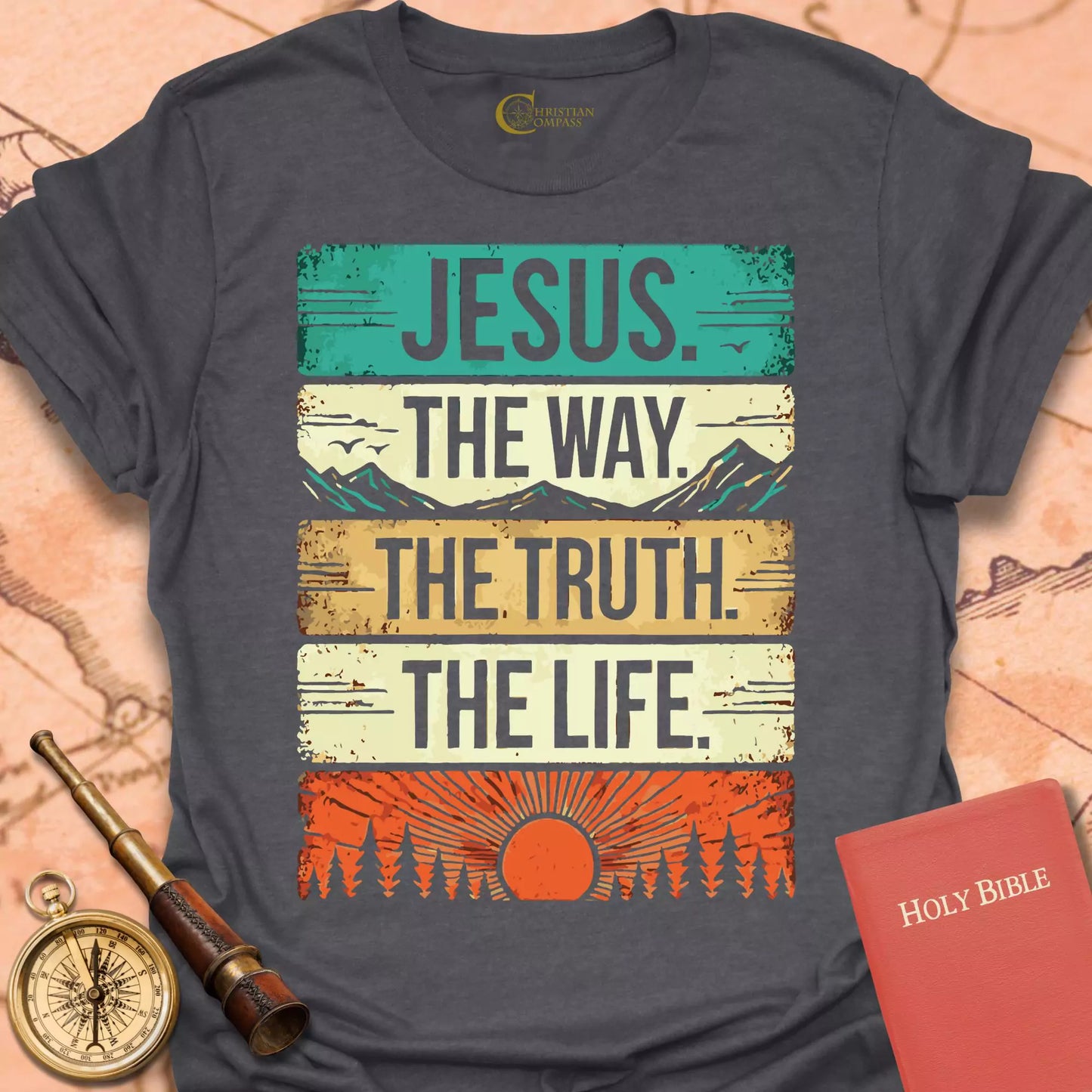 Jesus the Way the Truth the Life T-Shirt