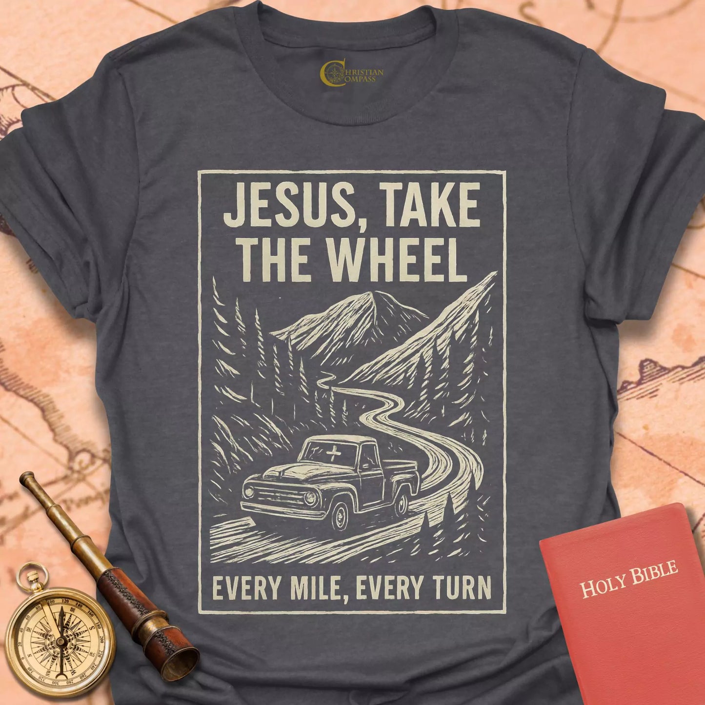 Jesus Take the Wheel T-Shirt