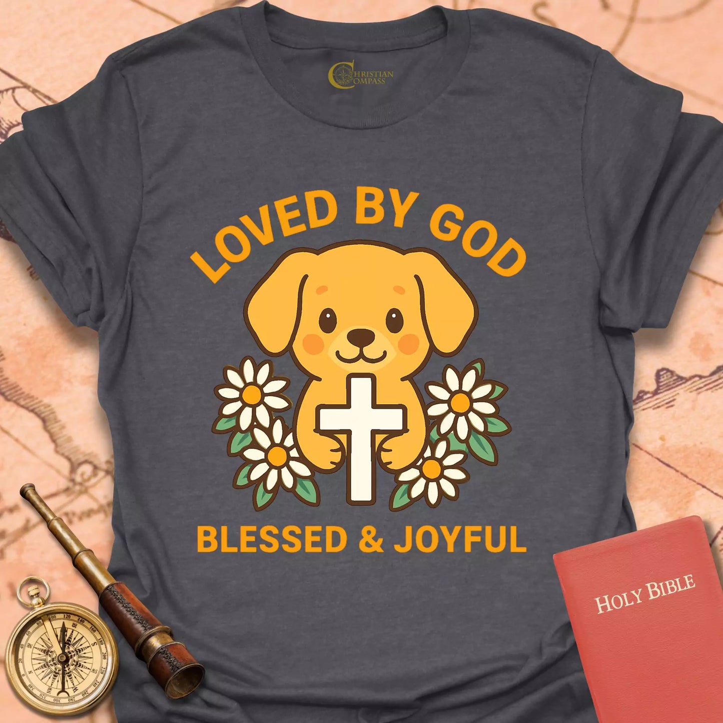 Loved by God Dog T-Shirt
