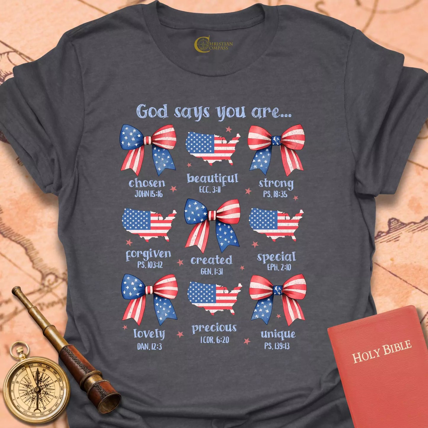 God Says You Are America T-Shirt