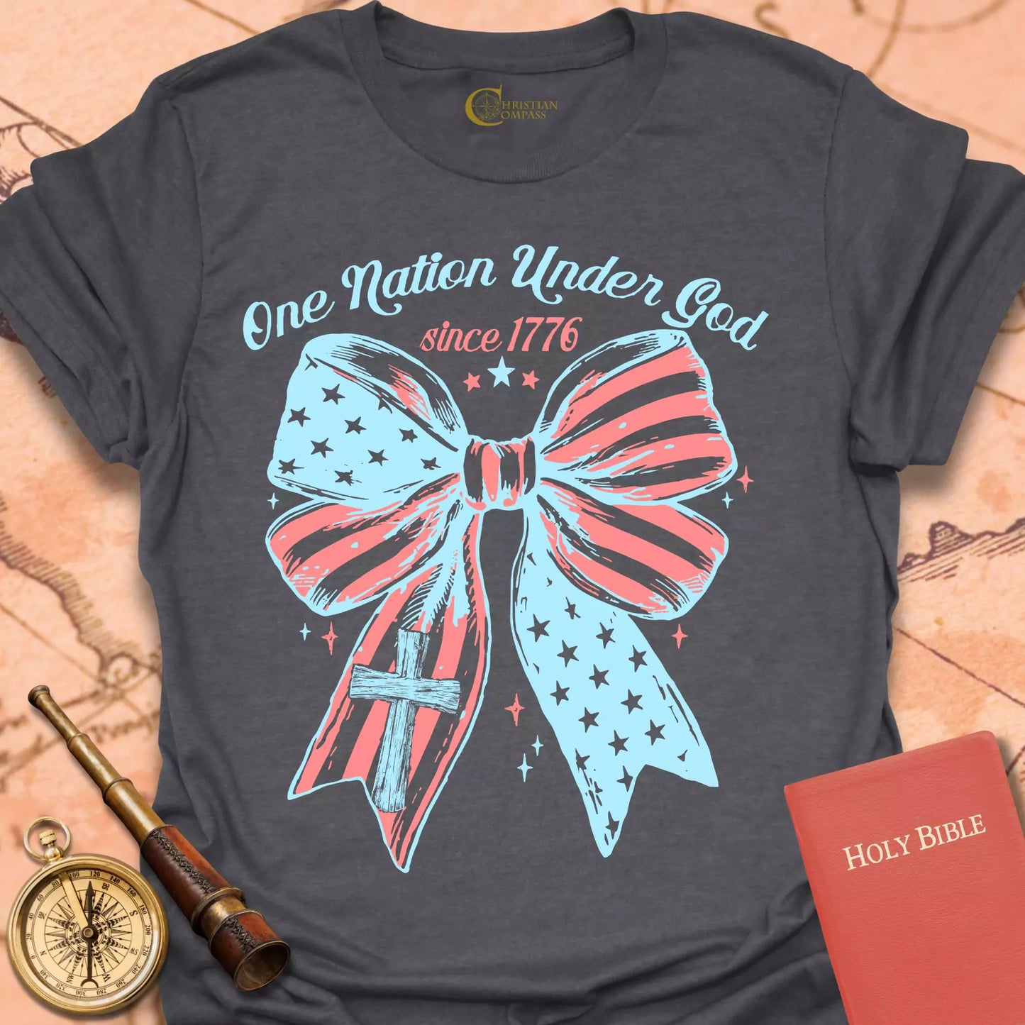 One Nation Bow T-Shirt