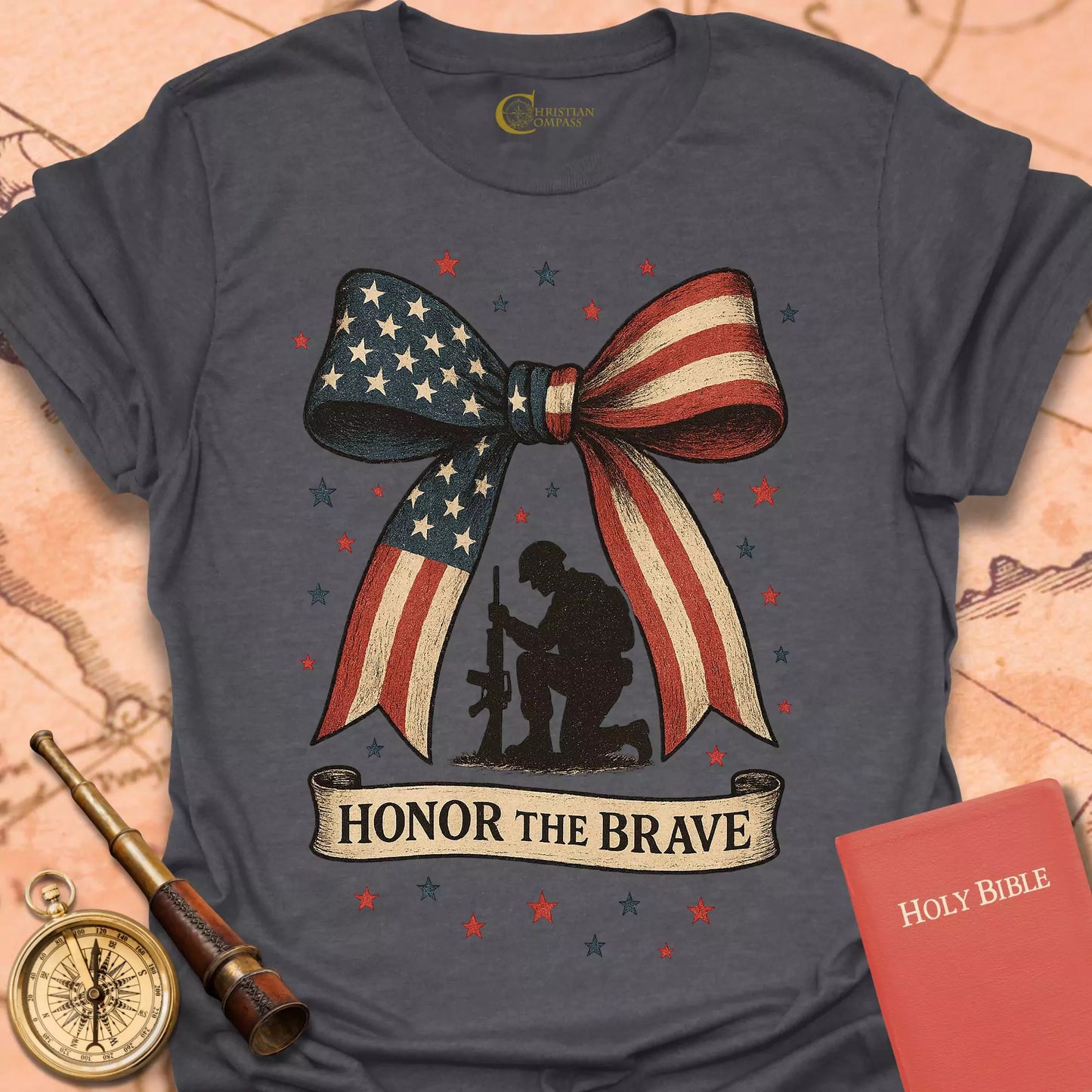 Honor the Brave Kneel T-Shirt
