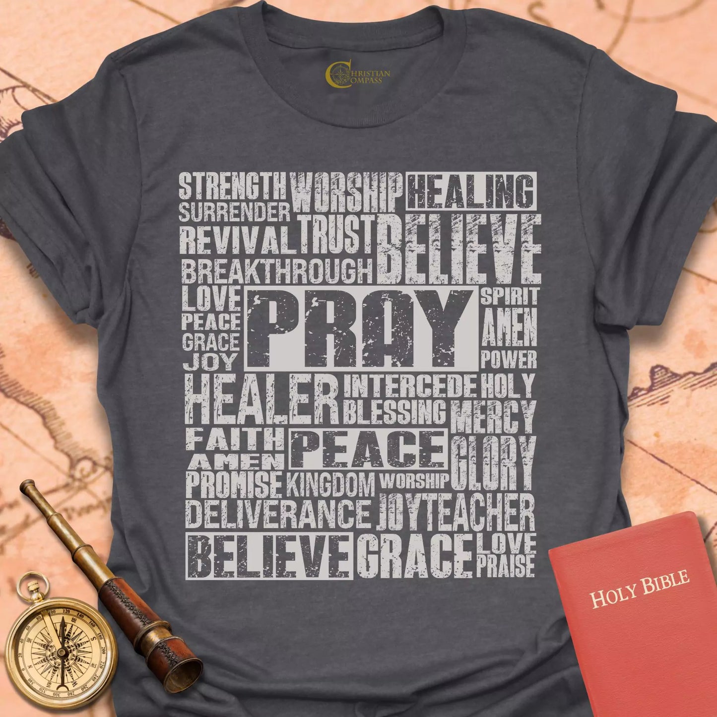 Pray Collage T-Shirt