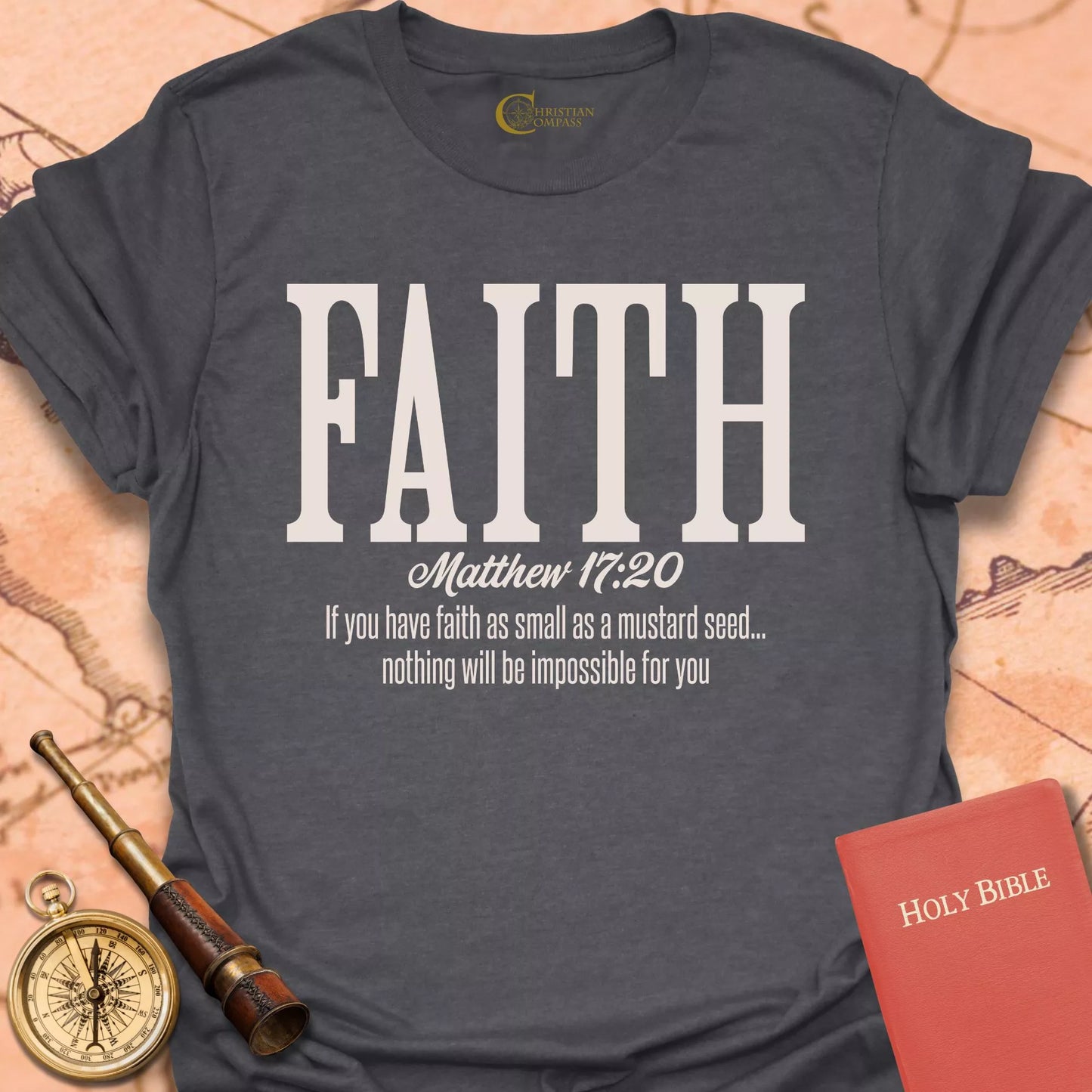 Faith Matthew 17:20 T-Shirt