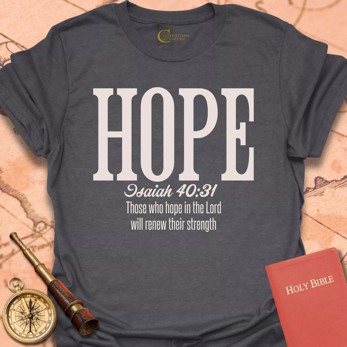 Hope Isaiah 40:31 T-Shirt