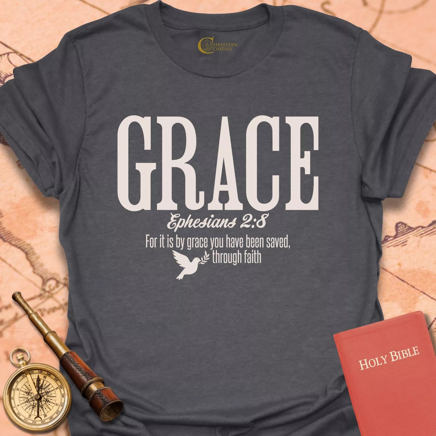 Grace Ephesians 2:8 T-Shirt