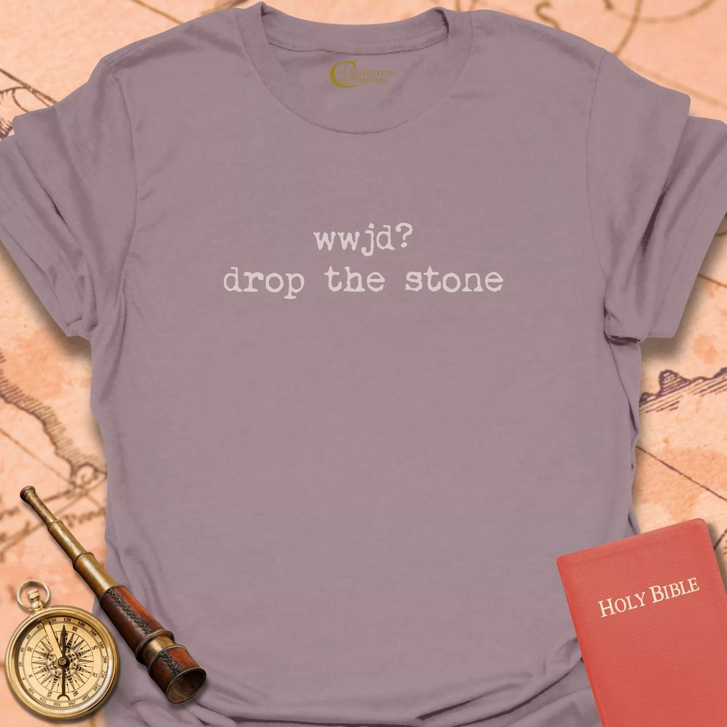 WWJD? Drop the Stone T-Shirt
