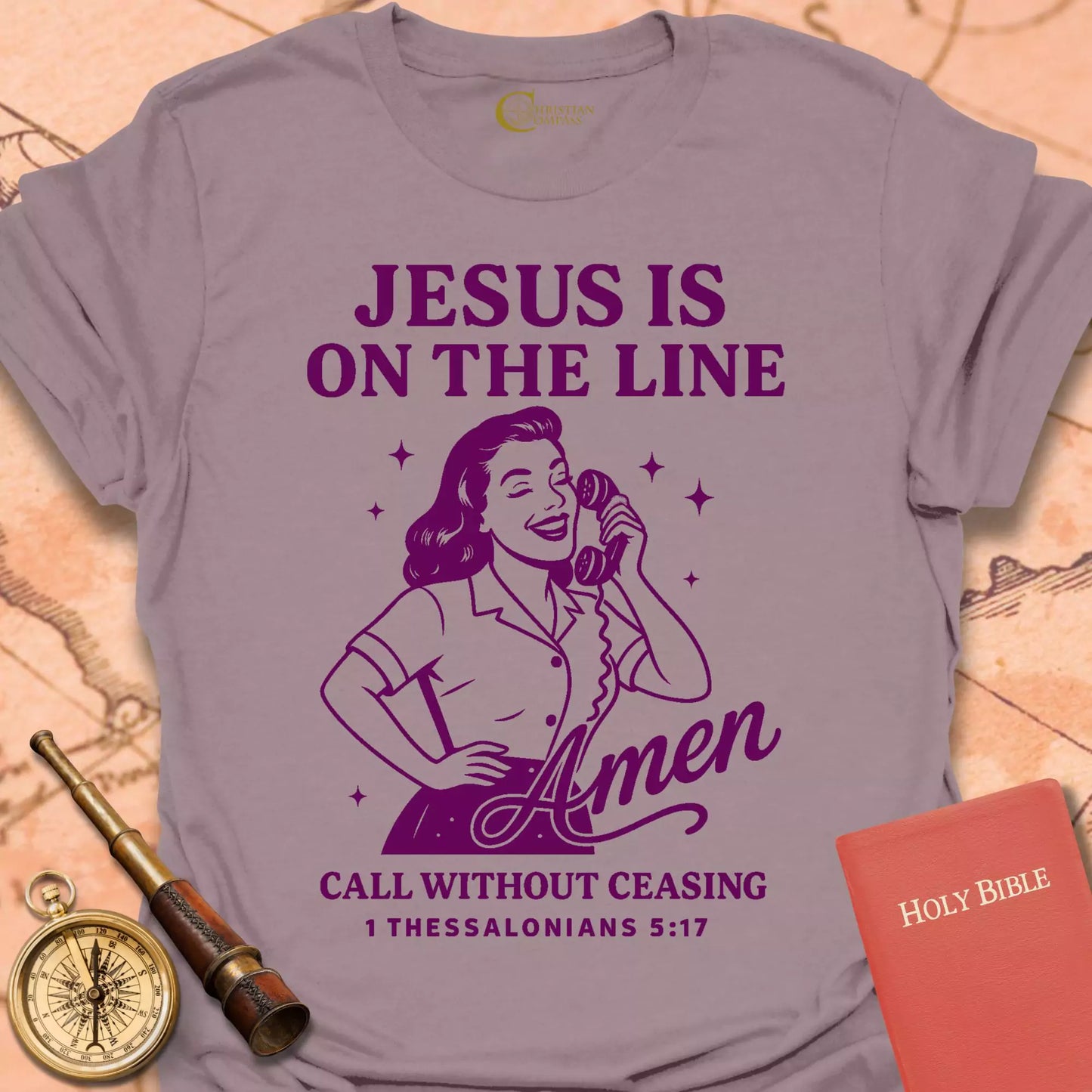 Jesus on the Line T-Shirt