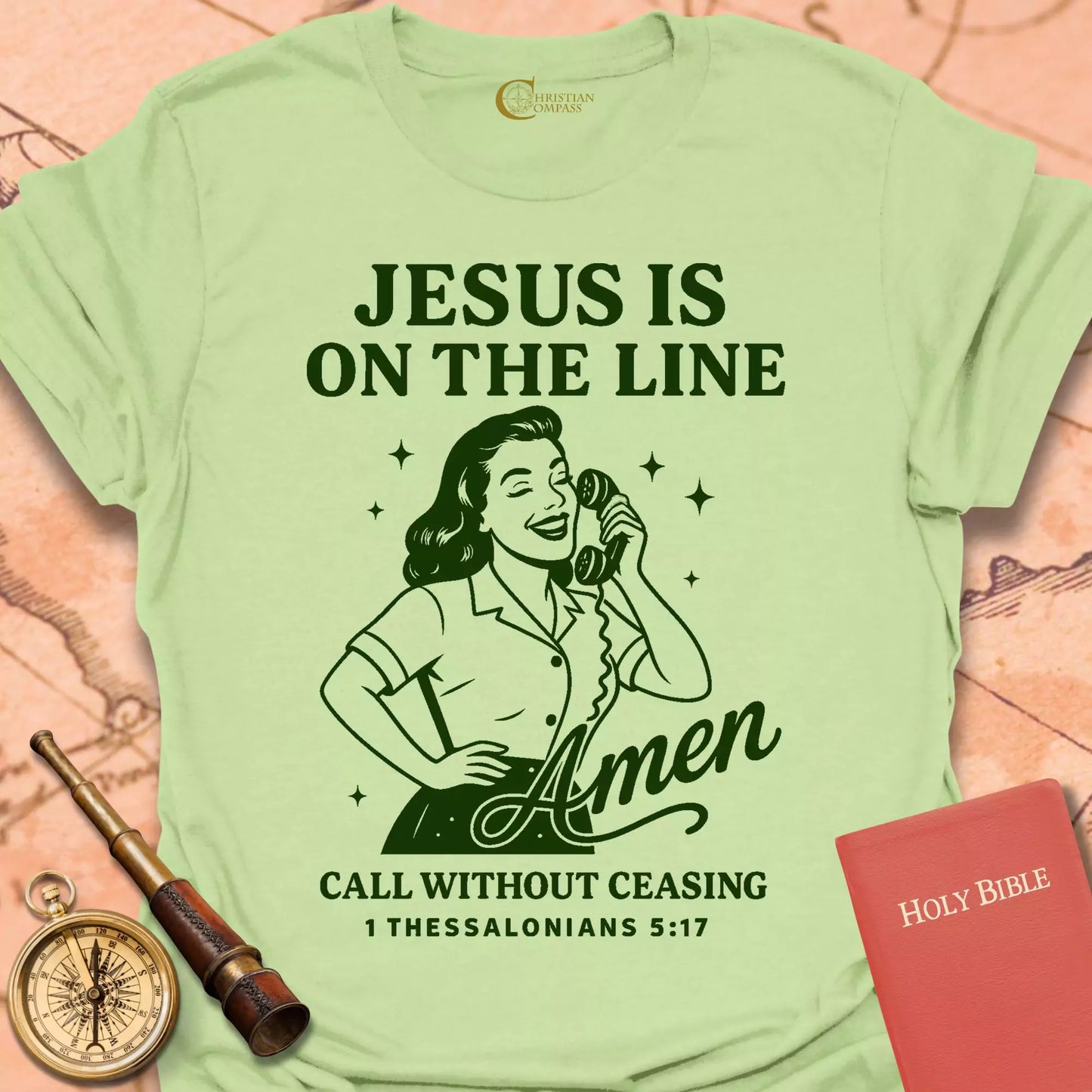 Jesus on the Line T-Shirt