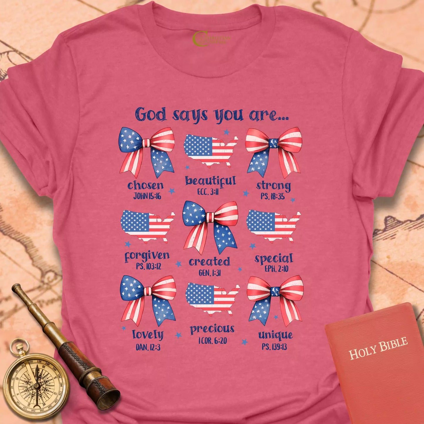 God Says You Are America T-Shirt