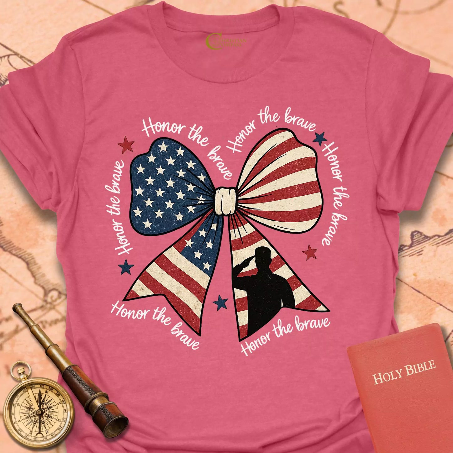 Honor the Brave Salute T-Shirt