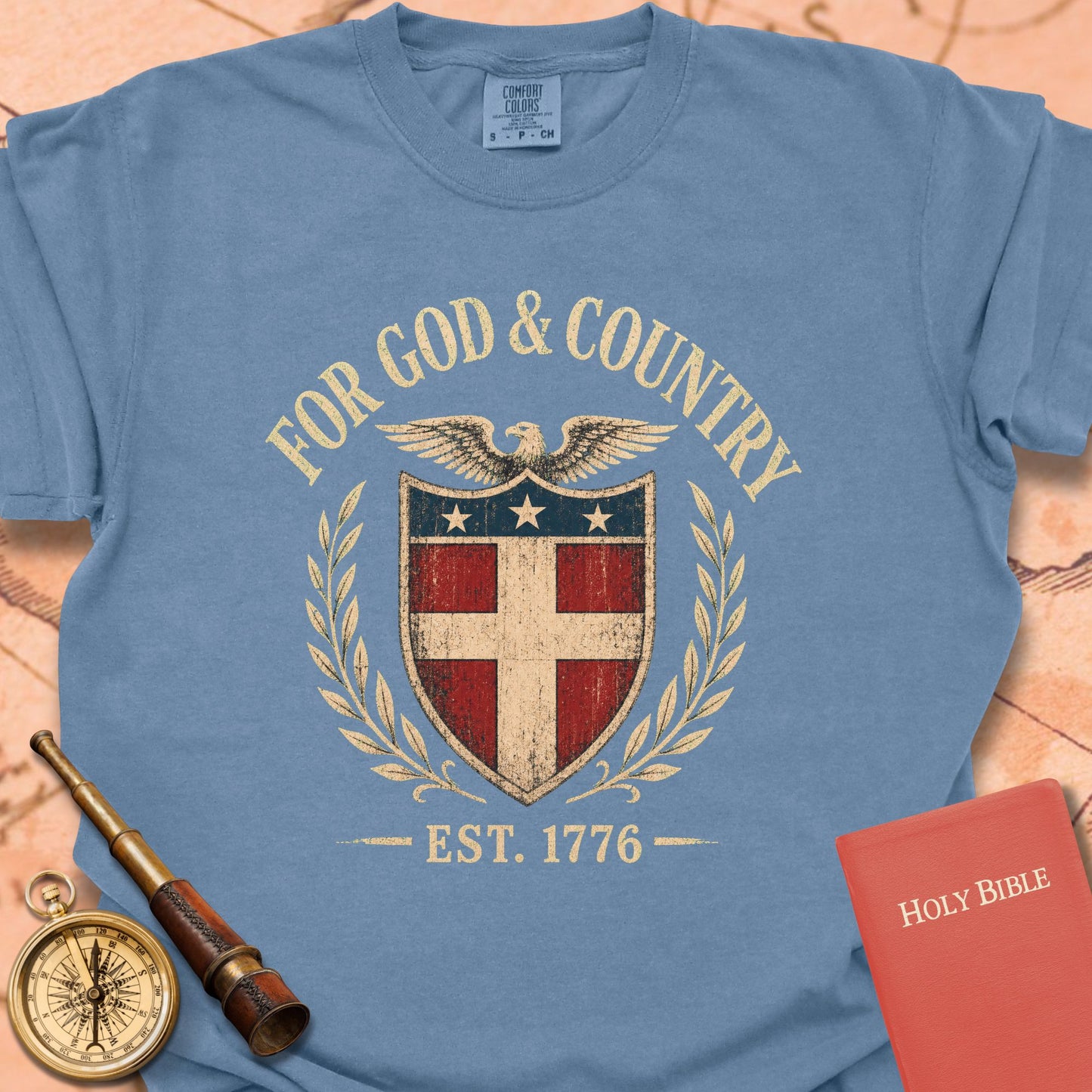 For God & Country (Est. 1776) Premium T-shirt