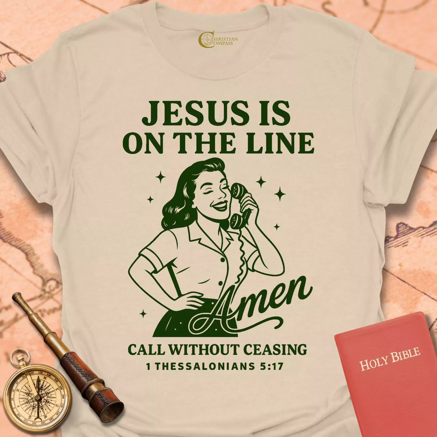 Jesus on the Line T-Shirt