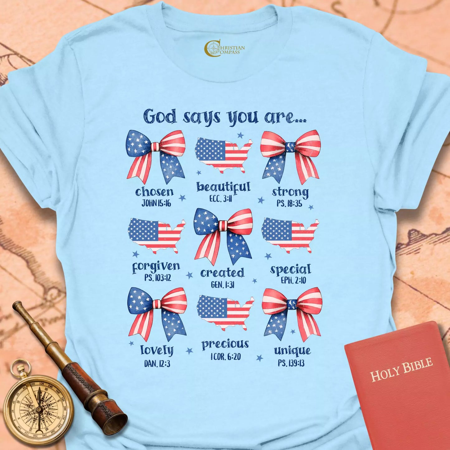 God Says You Are America T-Shirt