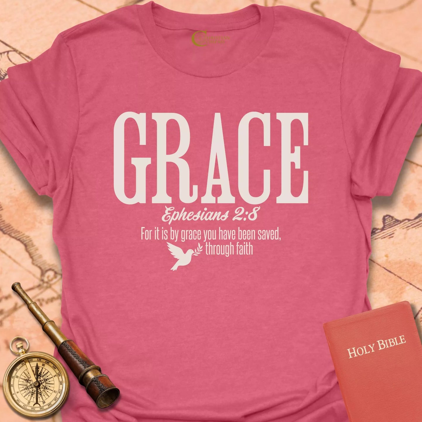 Grace Ephesians 2:8 T-Shirt