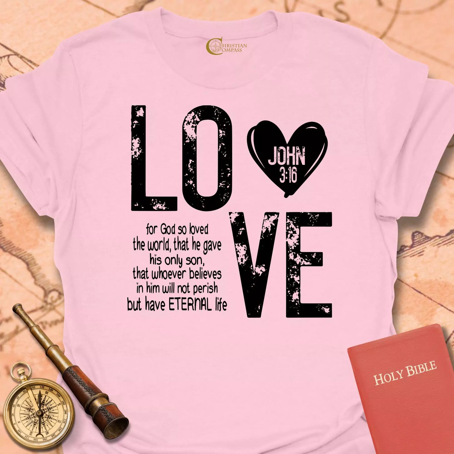 Loved John 3:16 T-Shirt