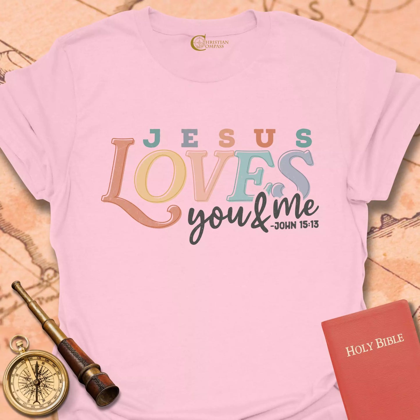 Jesus Love You and Me T-Shirt