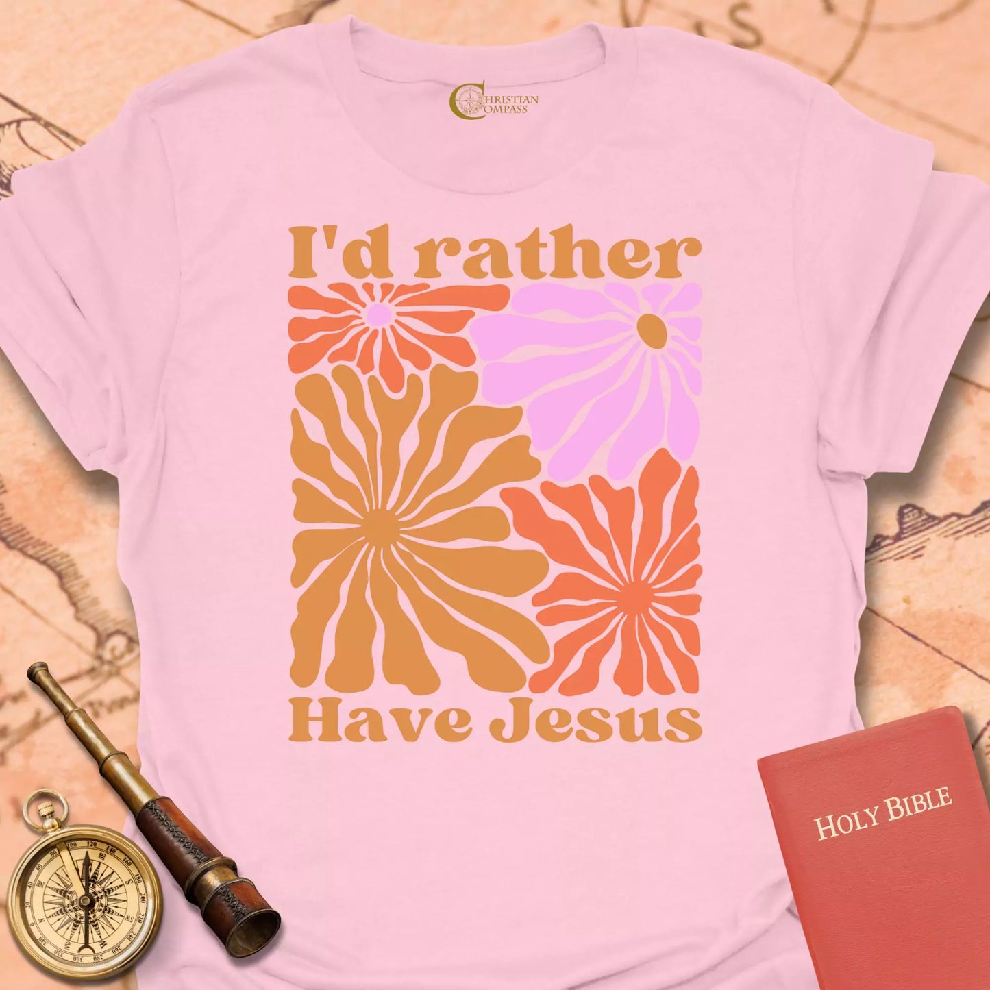 I'd Rather Have Jesus T-Shirt