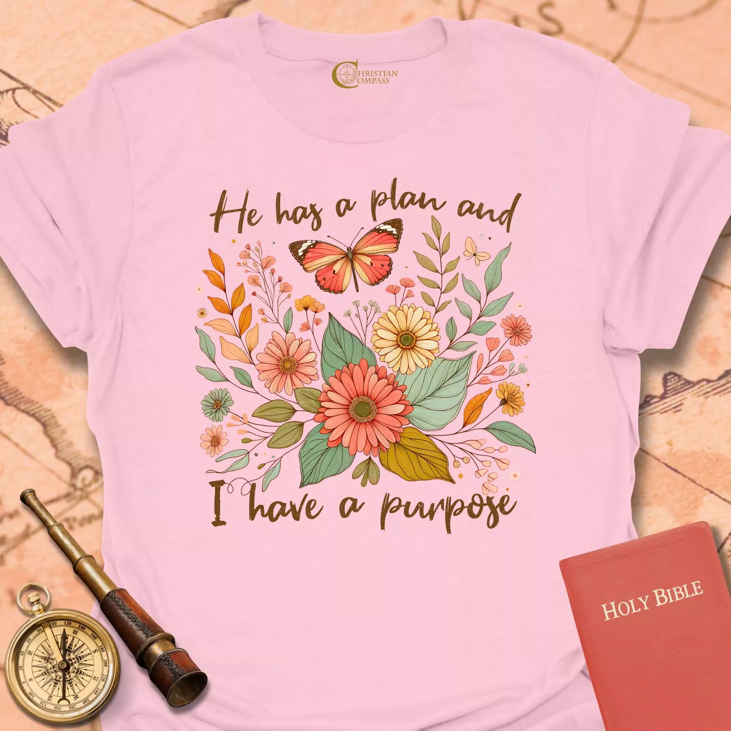 He Has a Plan T-Shirt