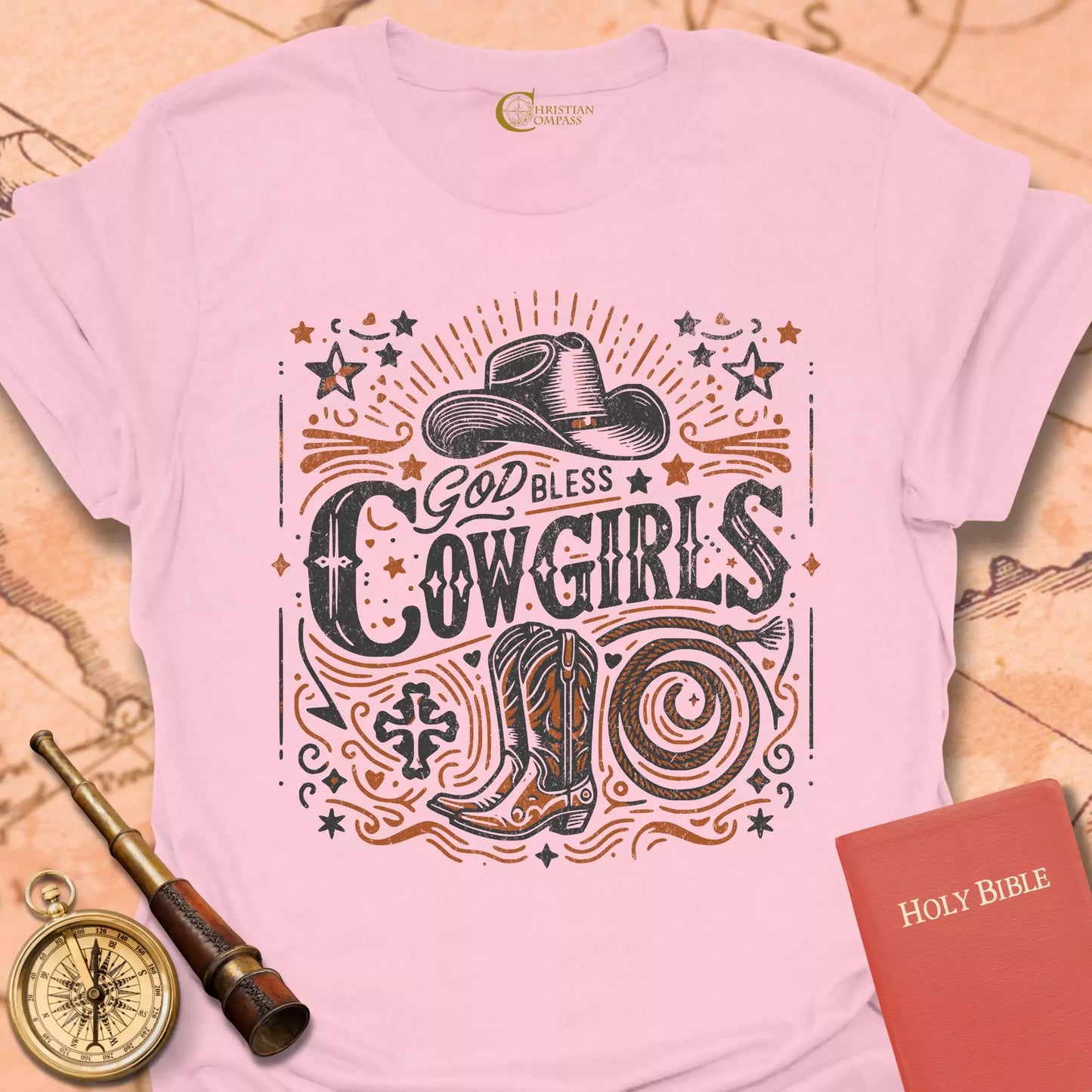 God Bless Cowgirls T-Shirt