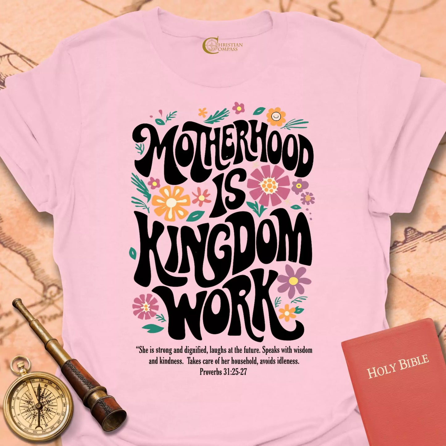 Motherhood is Kingdom Work T-Shirt