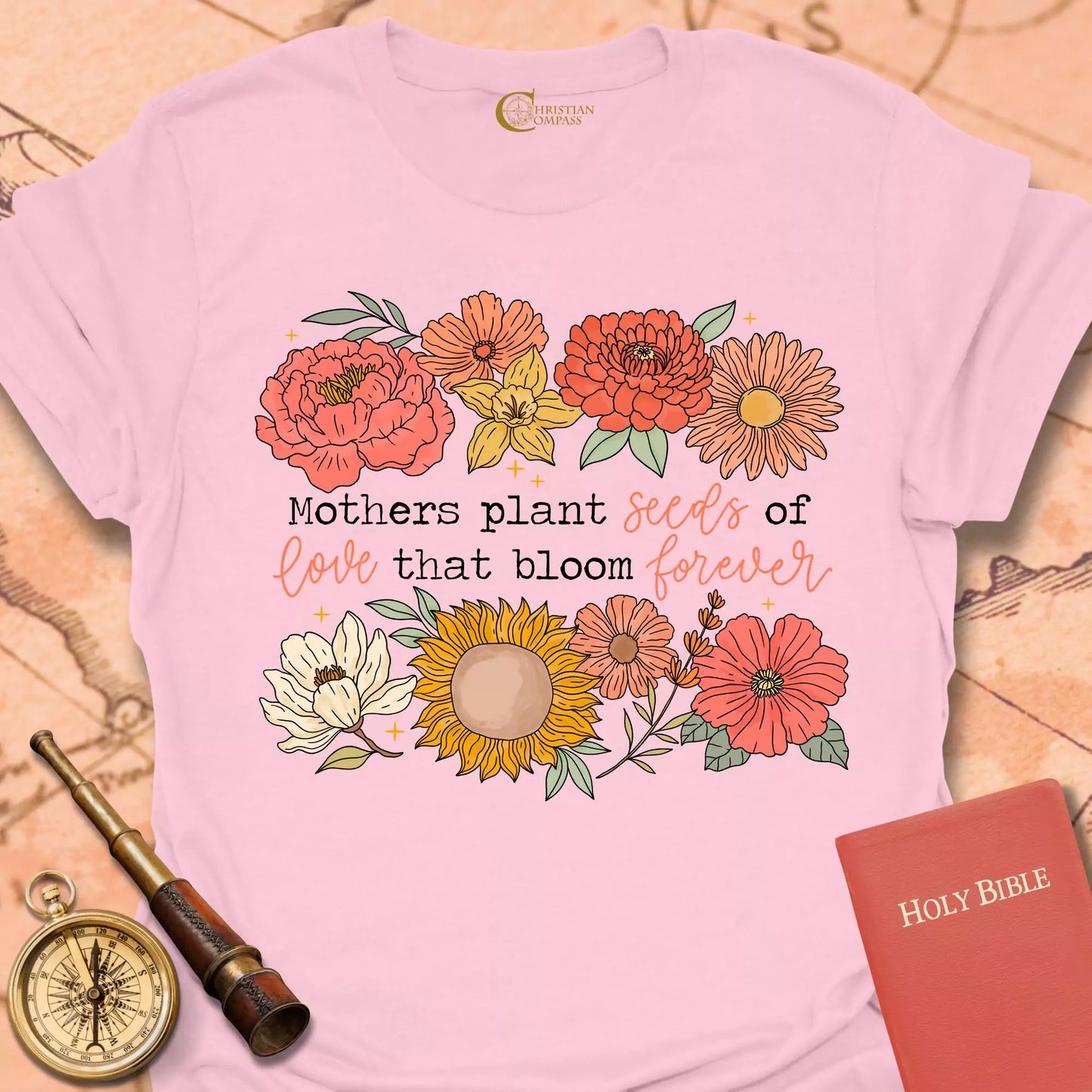 Mothers Plant Seeds of Love T-Shirt
