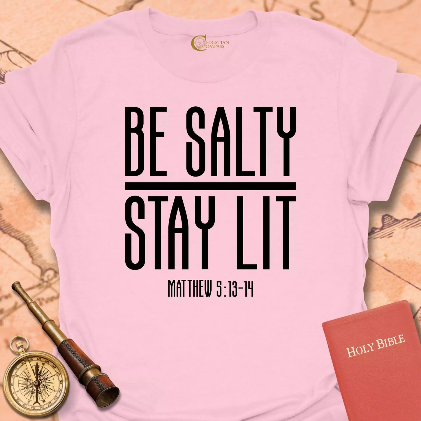 Be Salty Stay Lit T-Shirt