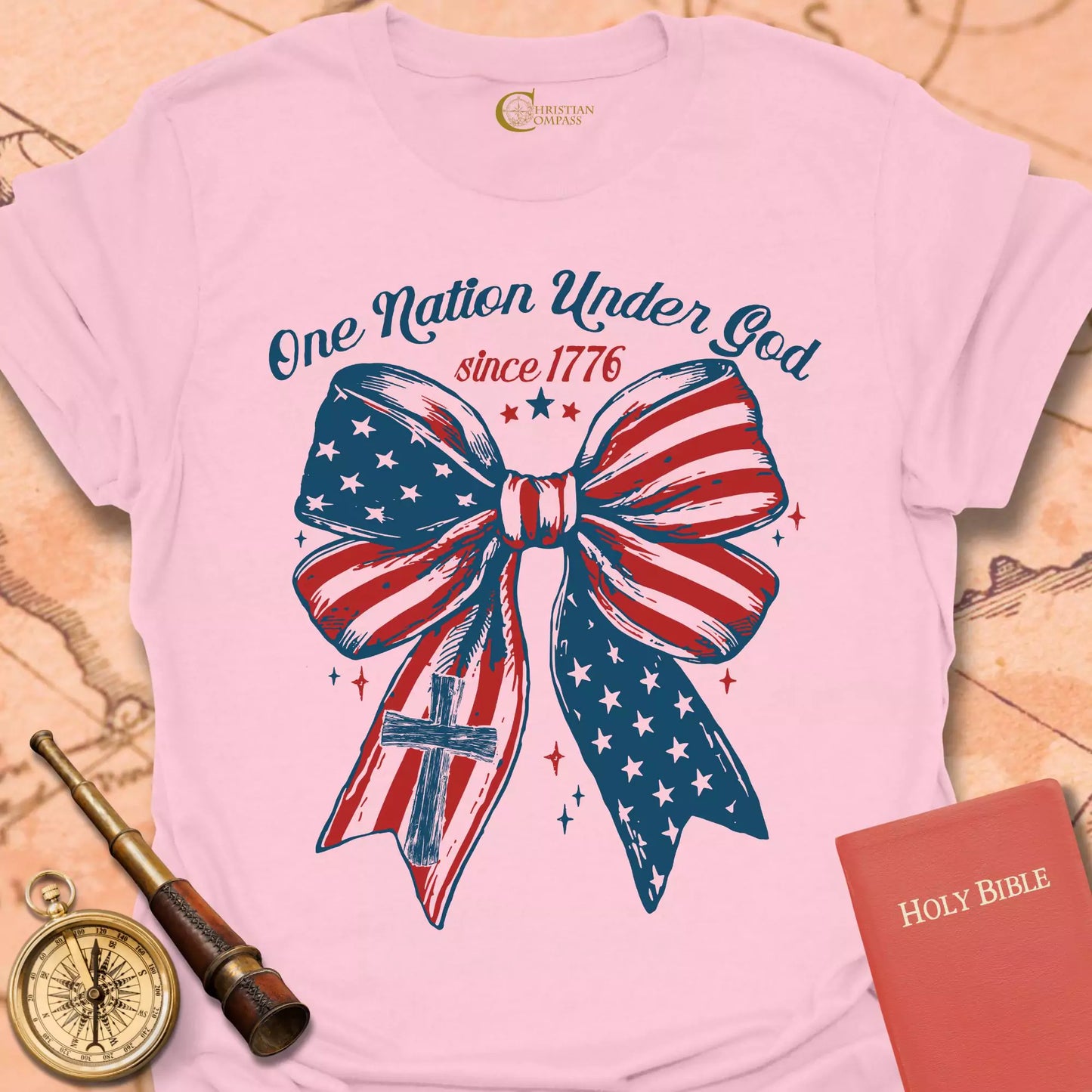 One Nation Bow T-Shirt