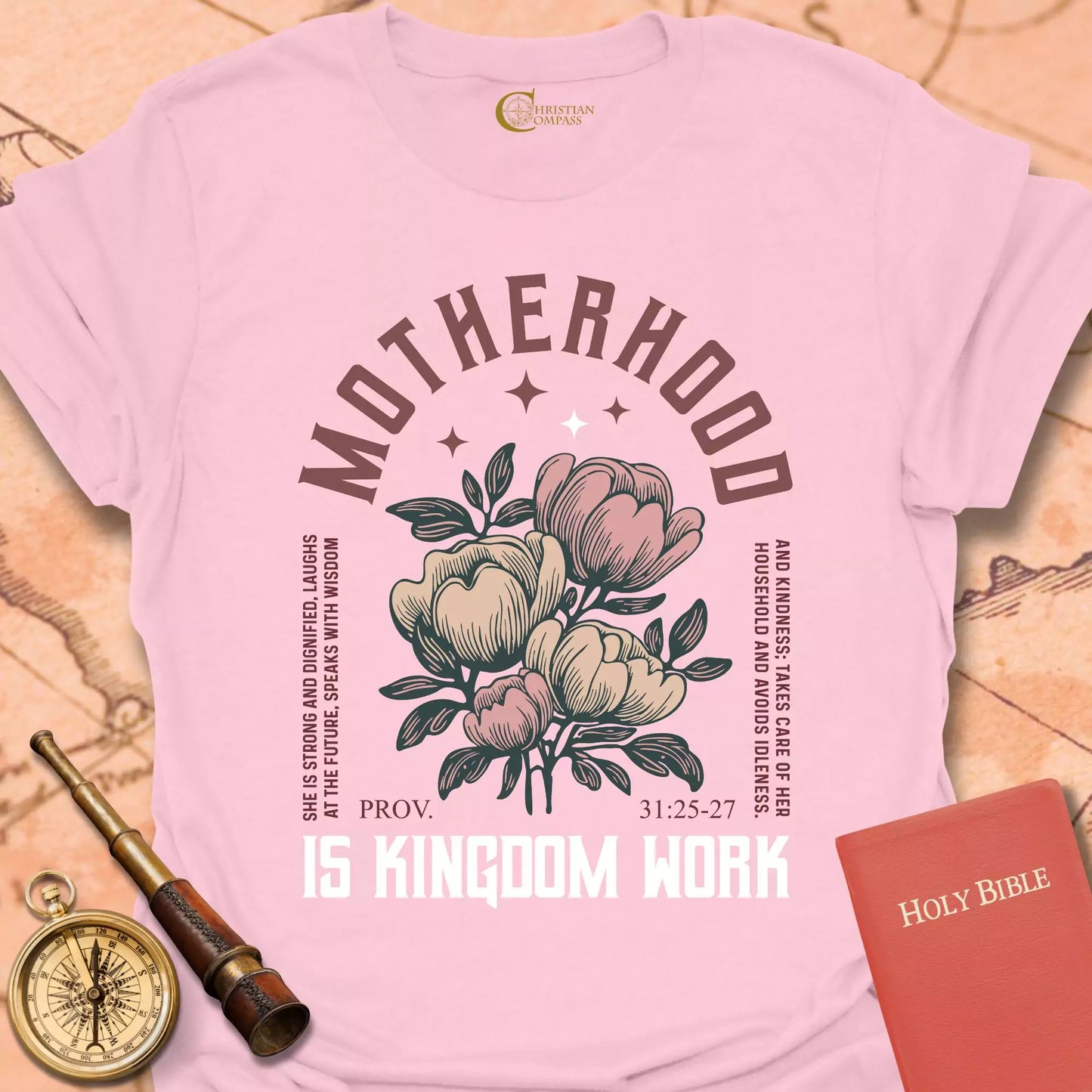 Motherhood is Kingdom Work T-Shirt