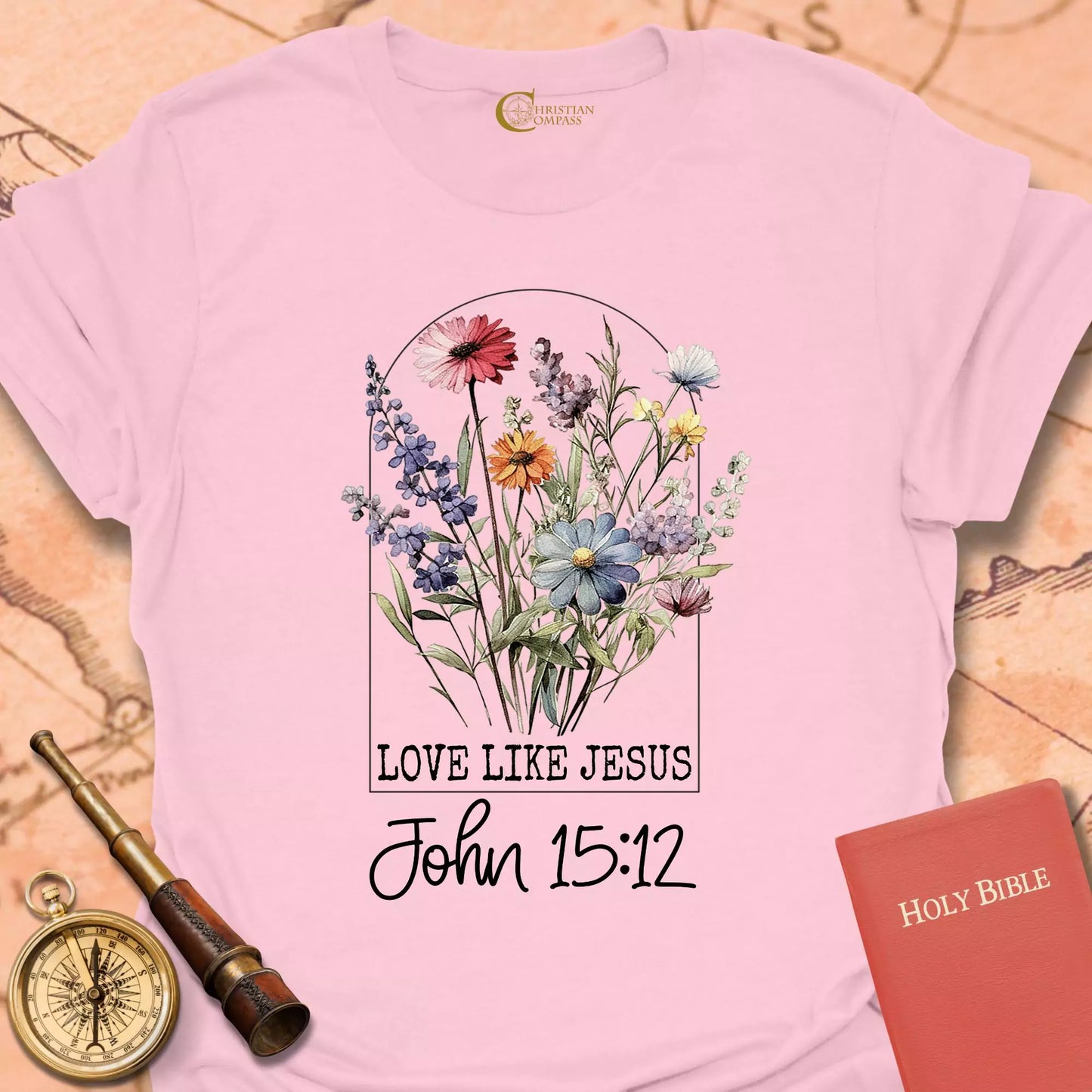 Love Like Jesus John 15:12 T-Shirt