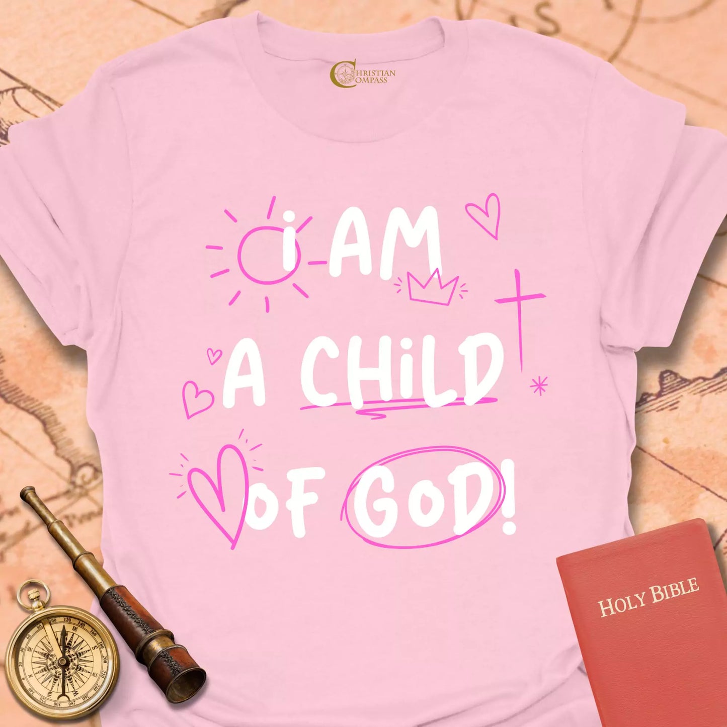 Child of God Pink T-Shirt