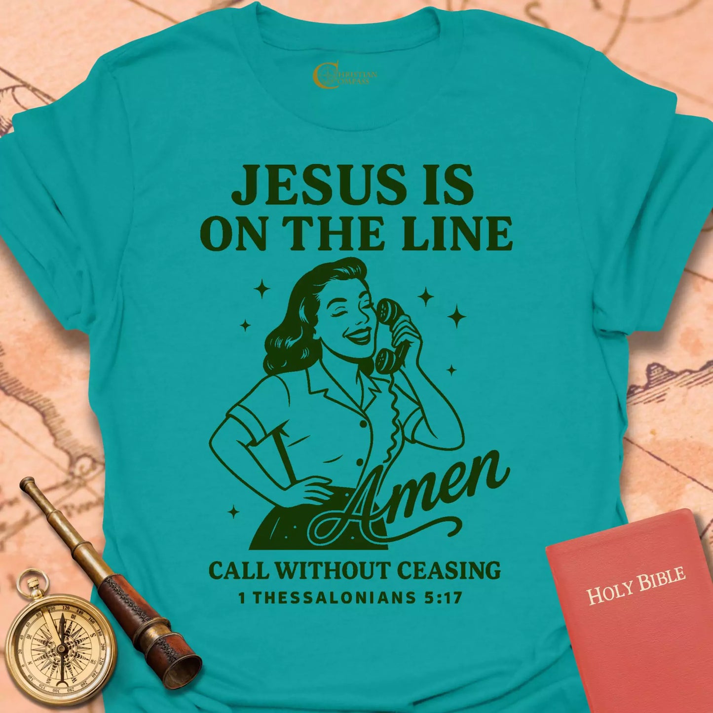 Jesus on the Line T-Shirt