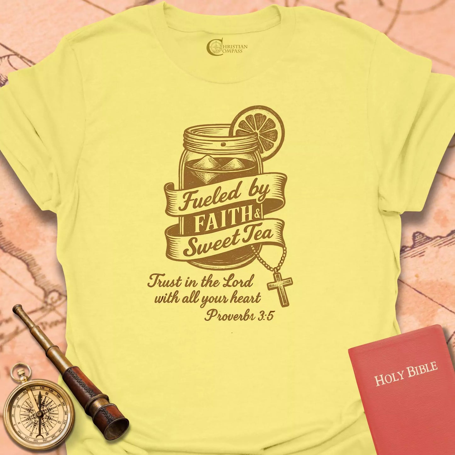 Fueled by Faith and Sweet Tea T-Shirt