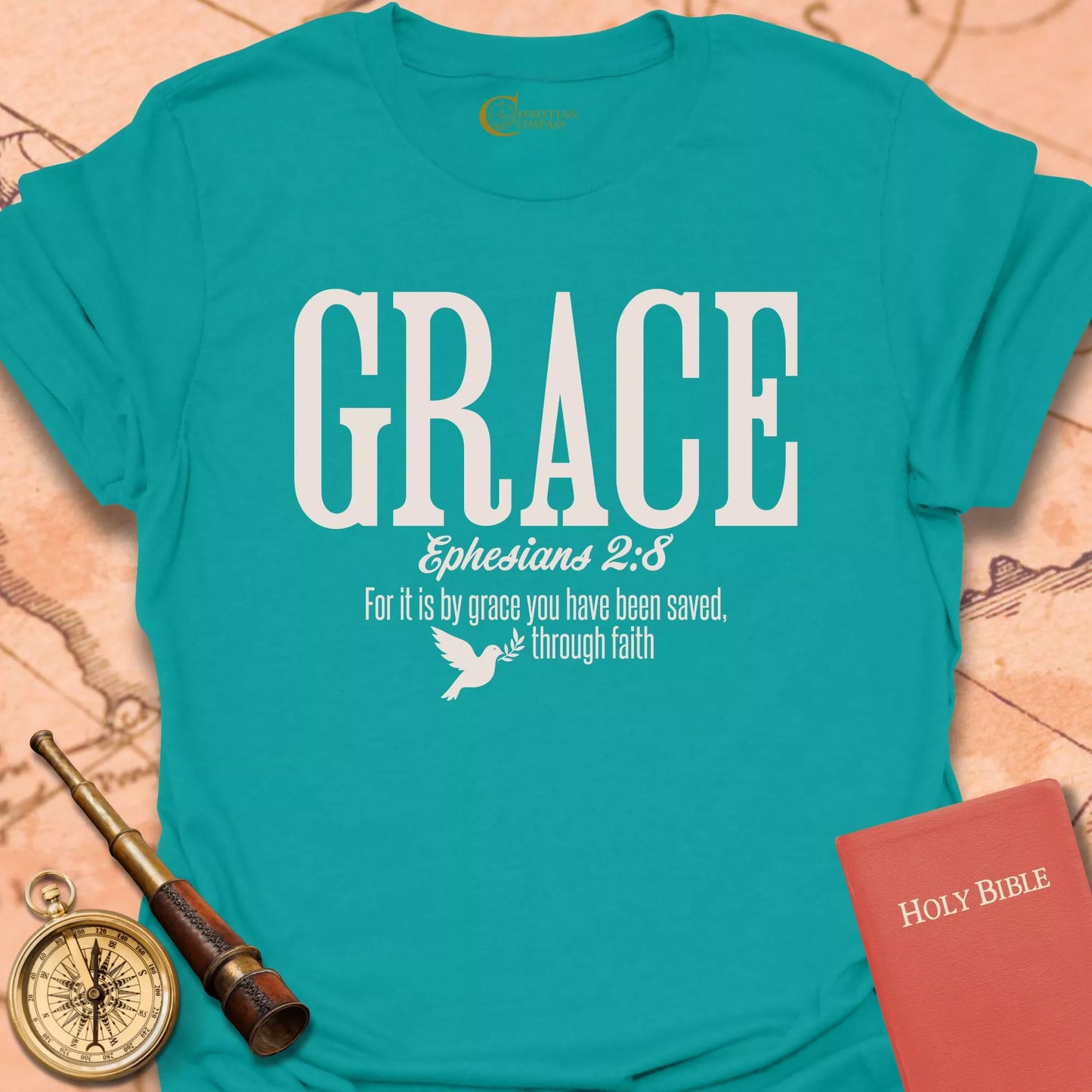 Grace Ephesians 2:8 T-Shirt