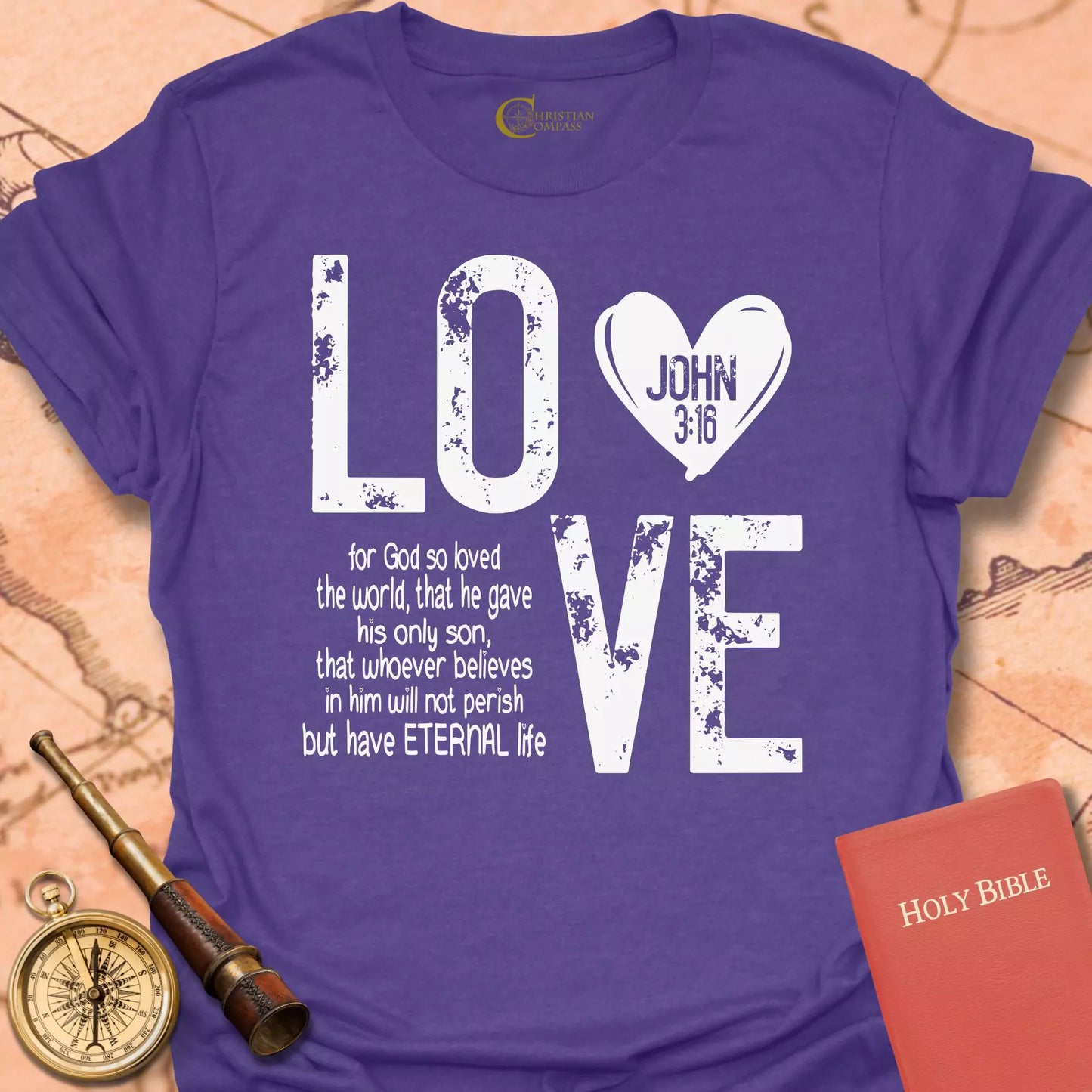 Loved John 3:16 T-Shirt