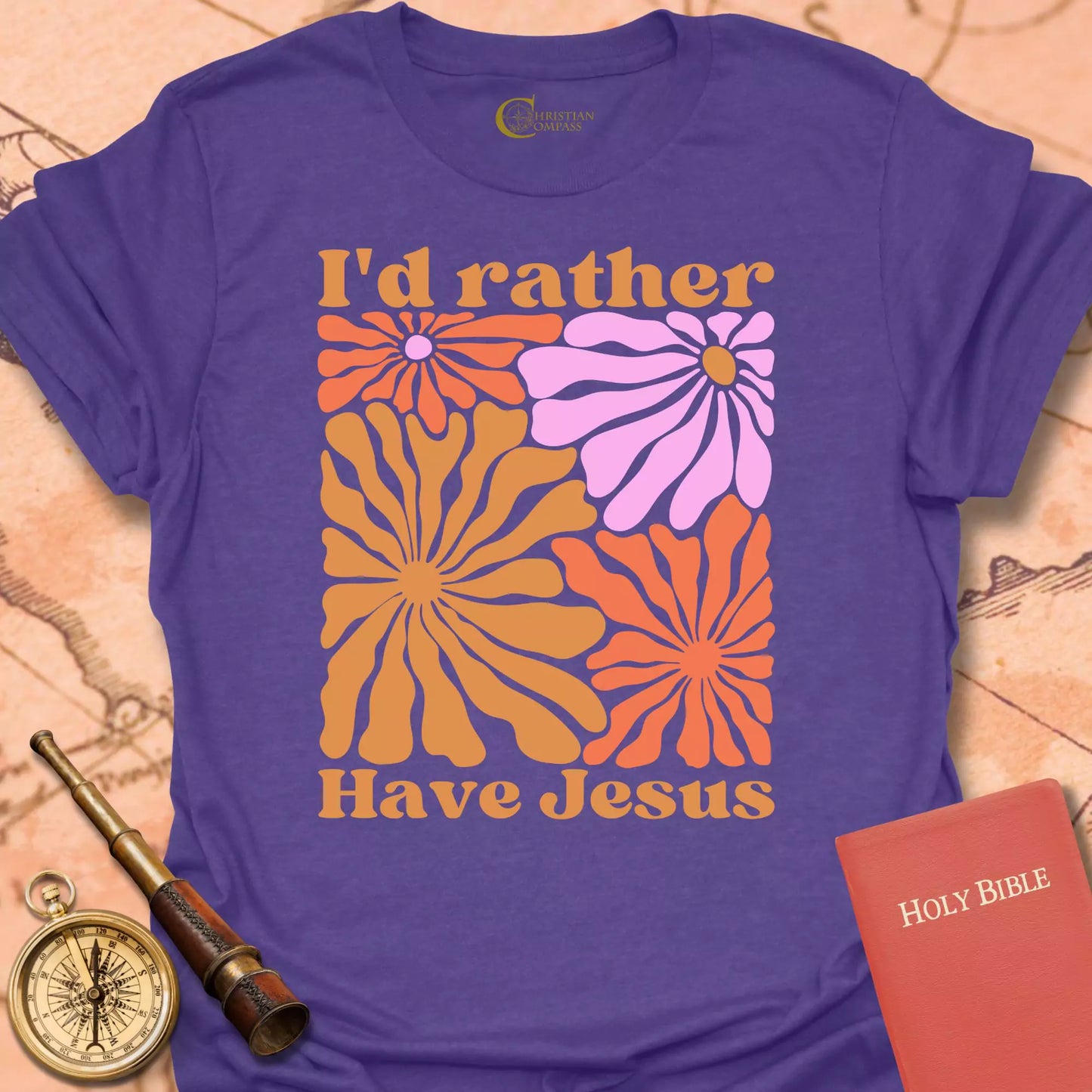I'd Rather Have Jesus T-Shirt