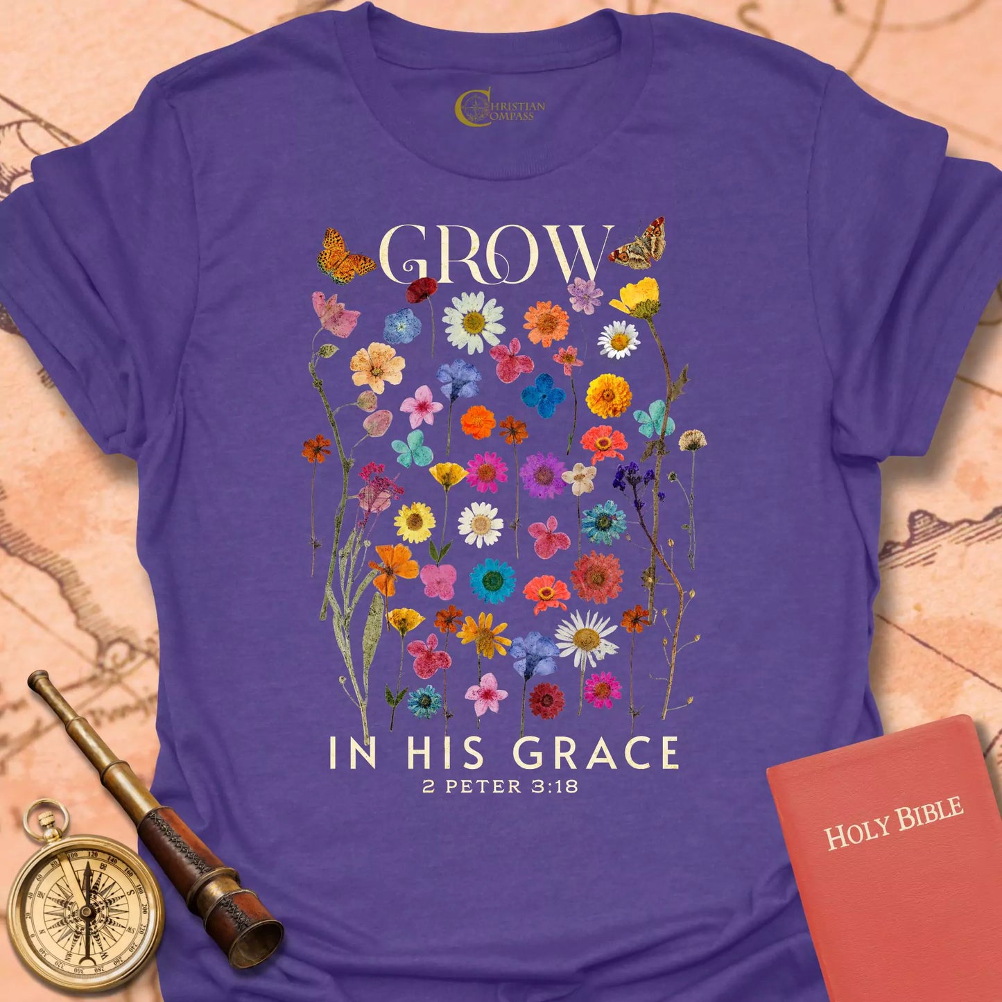 Grow in His Grace T-Shirt