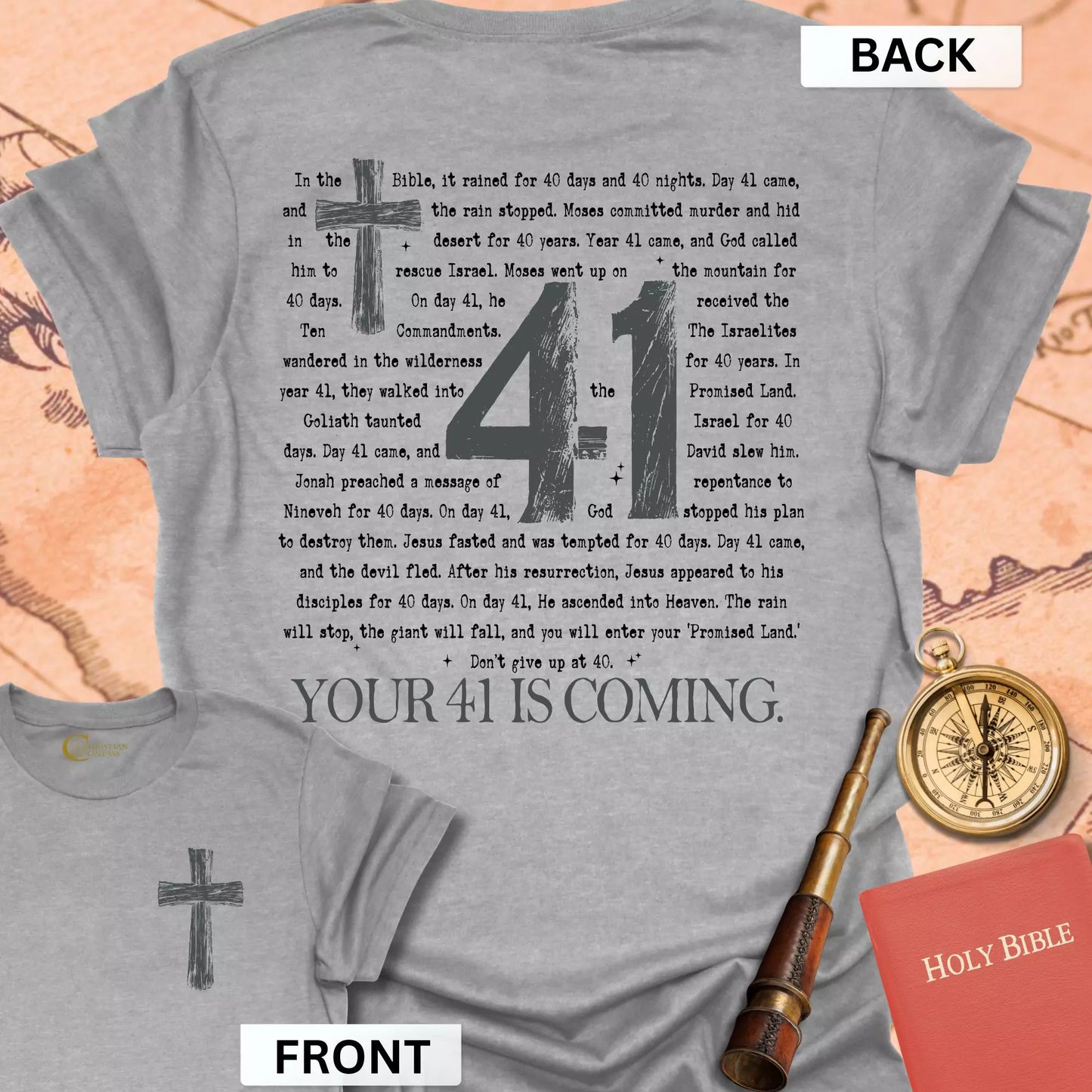 Your 41 (front & back) T-Shirt