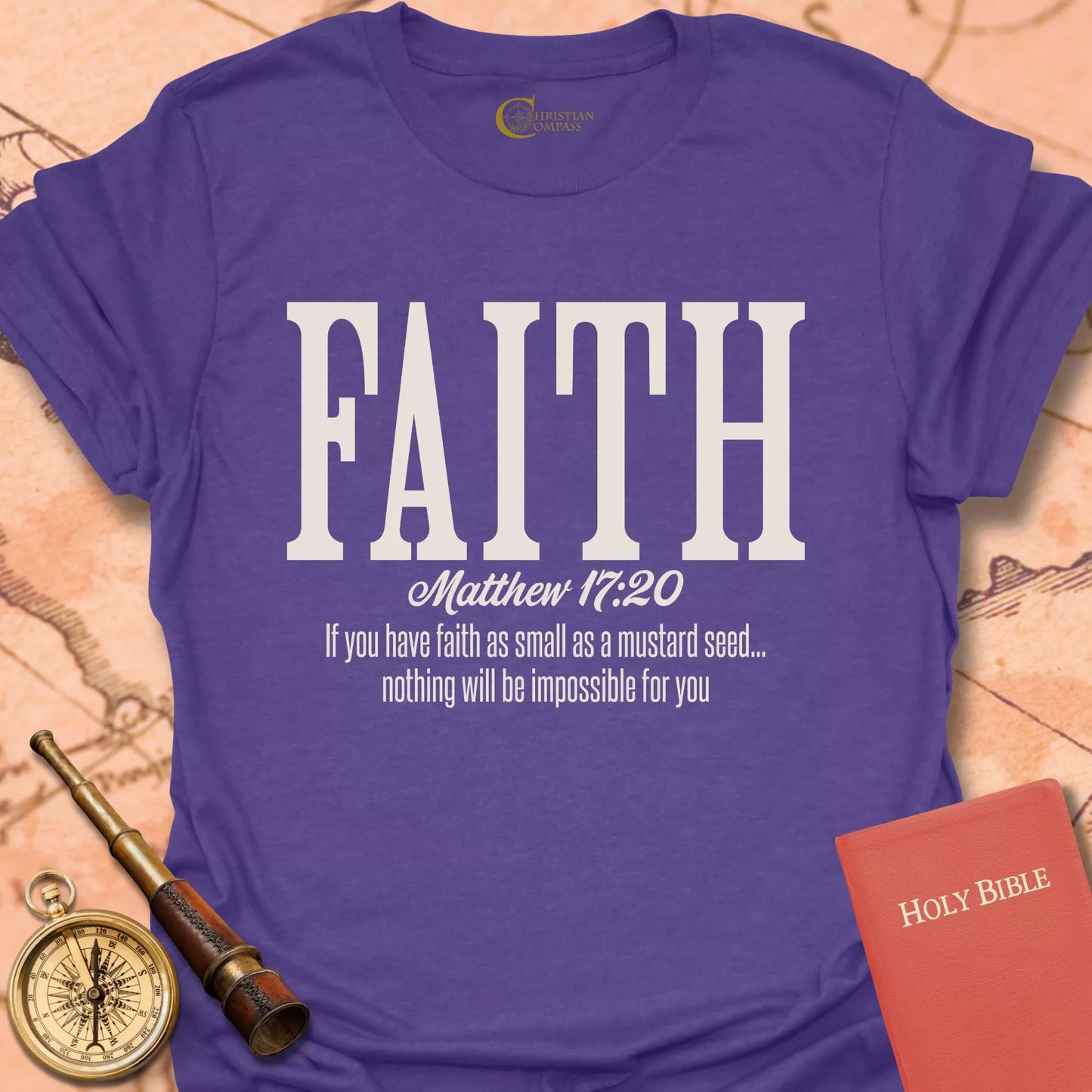Faith Matthew 17:20 T-Shirt