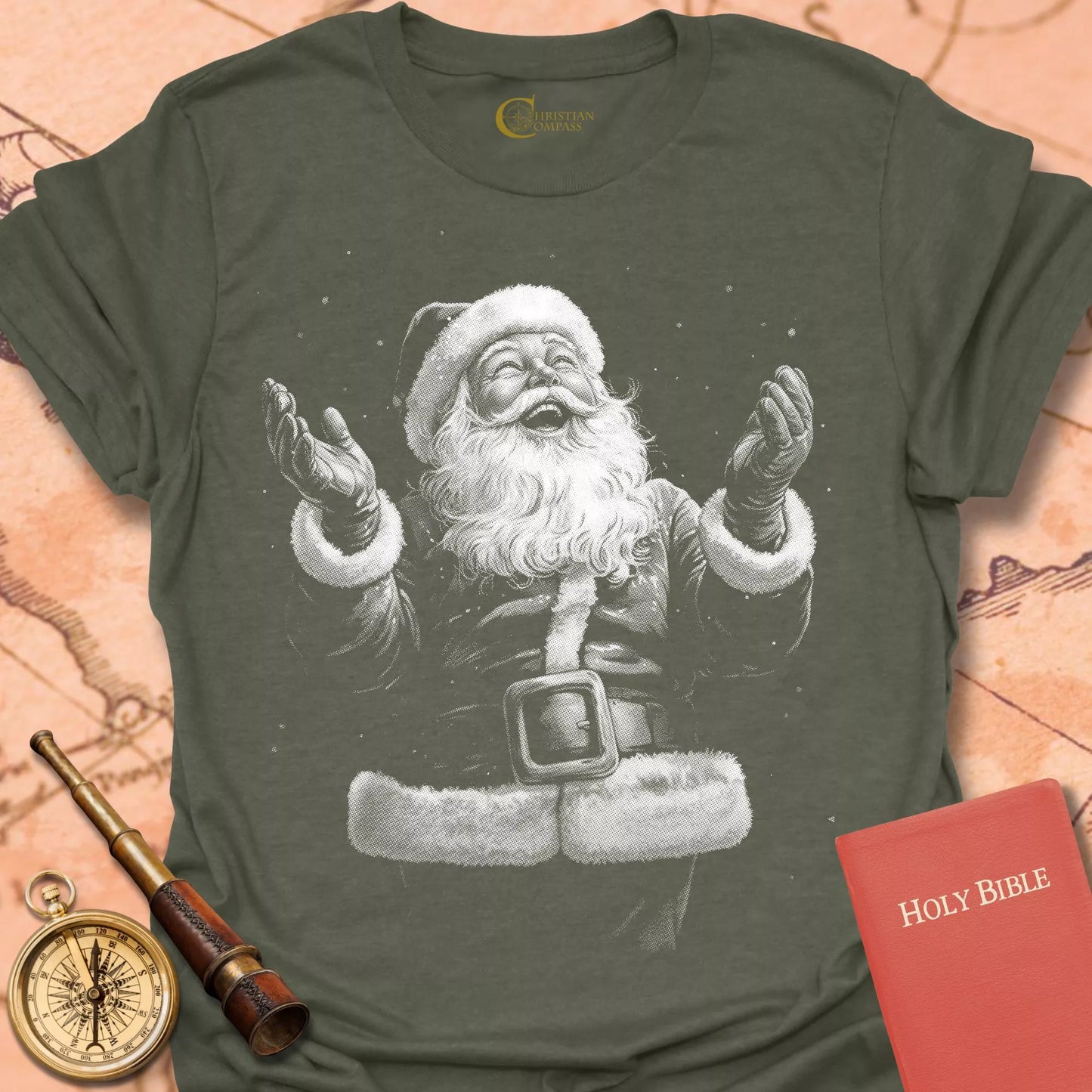 Joy Santa T-Shirt