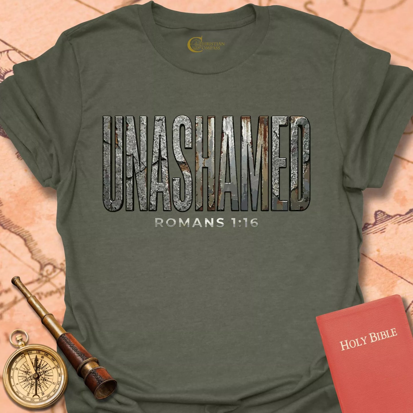 Unashamed Romans 1:16 T-Shirt