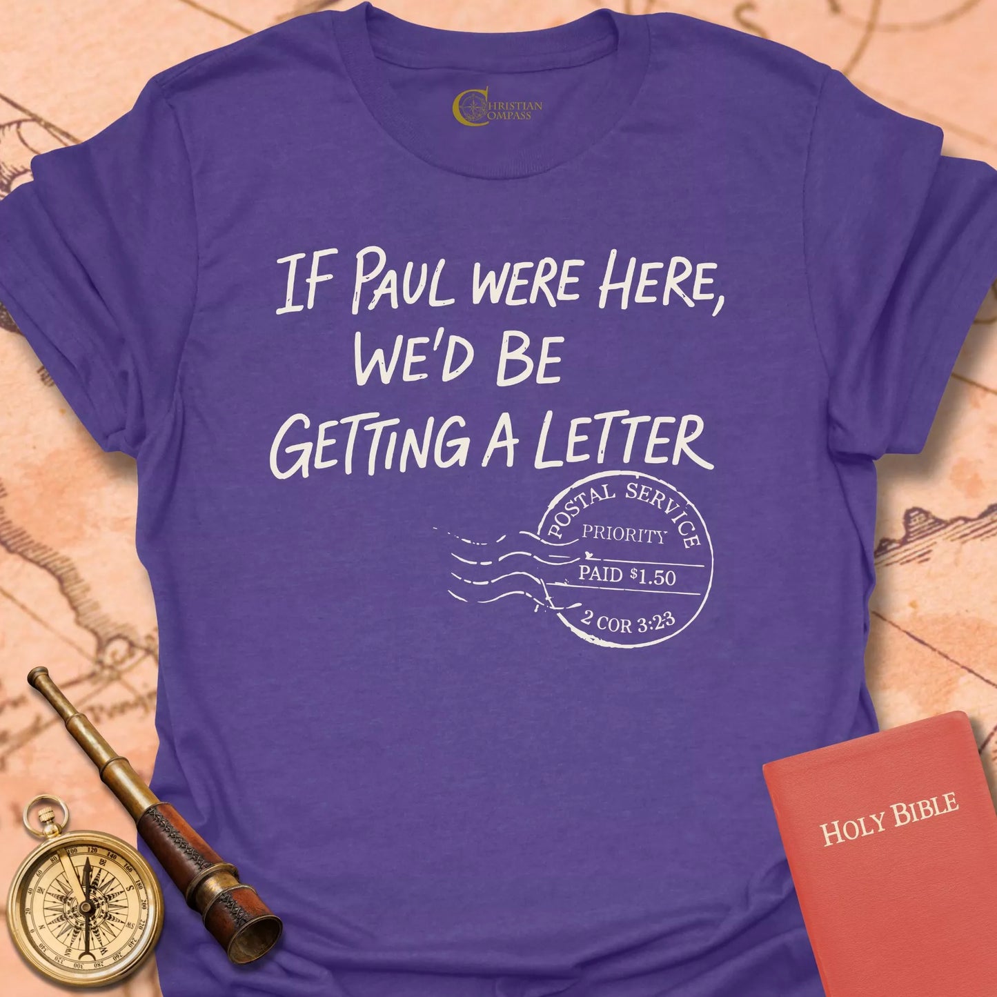 If Paul Were Here Postmark T-Shirt