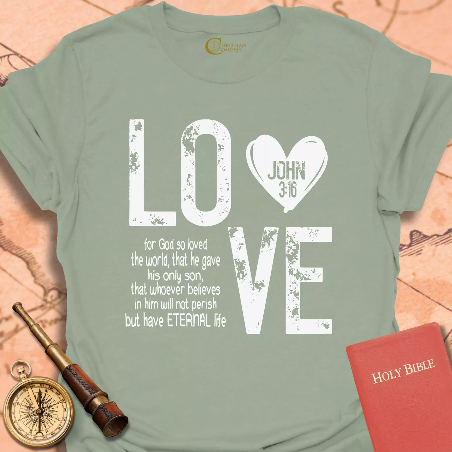 Loved John 3:16 T-Shirt