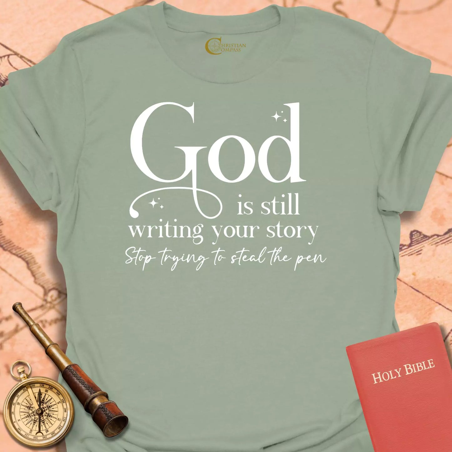God is Still Writing T-Shirt