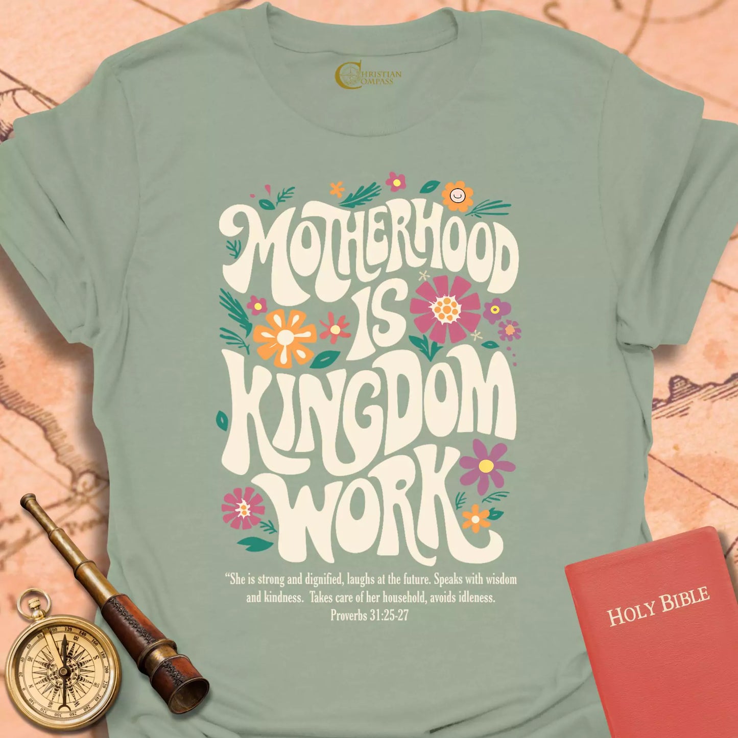 Motherhood is Kingdom Work T-Shirt